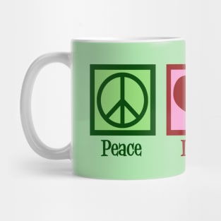 Peace Love Disc Golf Mug